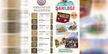 Orhangazi Belediyesi Ara Tatilde Çocuklara Sürpriz Hazırladı