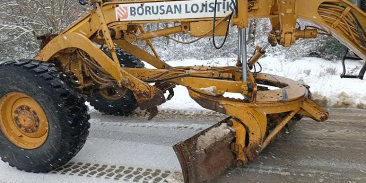 Gemlik’te Karla Mücadele