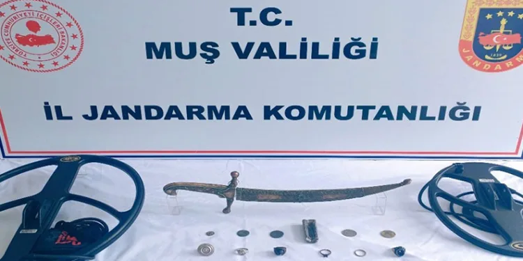 Muş’ta tarihi eser kaçakçılığı