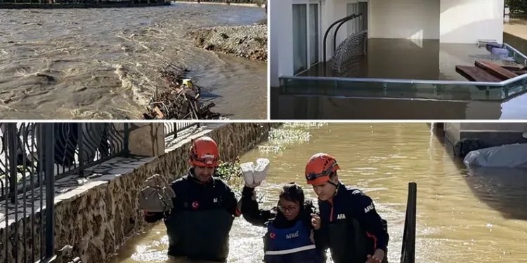 Alanya ve Köyceğiz’de taşkın alarmı