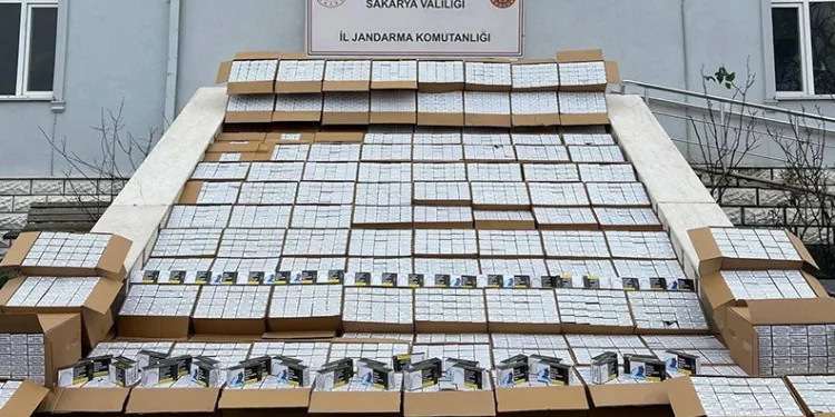 Sakarya’da kaçakçılara jandarma operasyonu: 3 ilçede 5 şüpheli gözaltına alındı