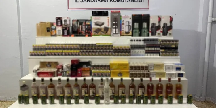 Ermenek’te seyir halindeki otomobil alev alarak yandı