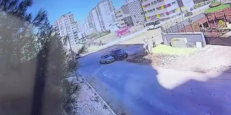 Hatay’da havalandırma boşluğuna düşen köpek kurtarıldı