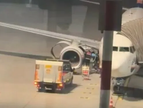 Çanakkale’de yanan araç bomba gibi patladı