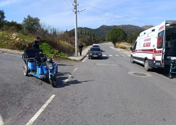 Gazipaşa’da elektrikli bisiklet kazası: 2 yaralı