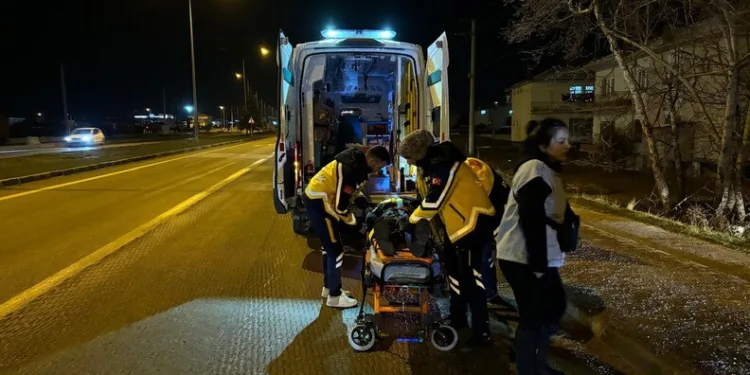 Sarıyer’de elektrikli aracın bataryasında yaşanan parlama kamerada