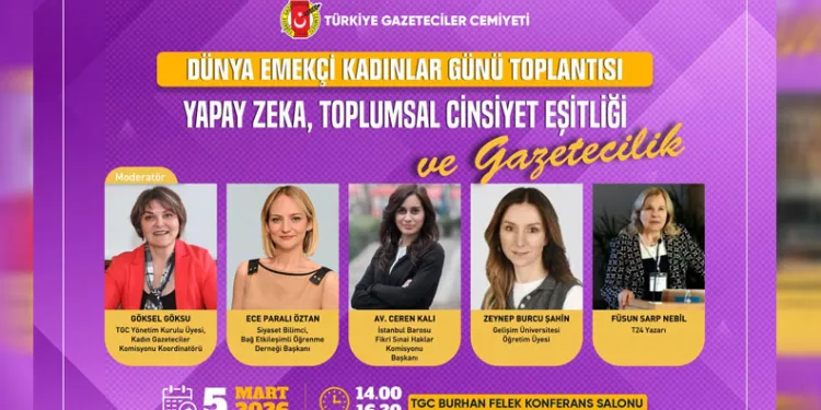 Türkiye Gazeteciler Cemiyeti’nden yapay zeka toplantısı