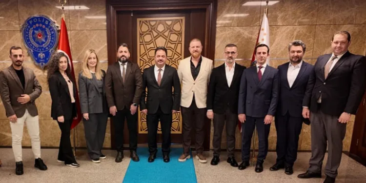 UTİYAP’tan Emniyet Müdürü Kadir Gökçe’ye Ziyaret