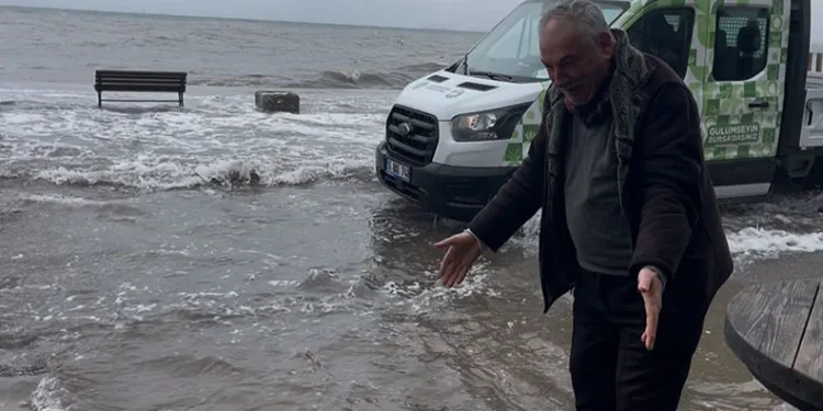 “Birazdan balıklar gelir” dedi, kuşlar sahil yolunda avladı