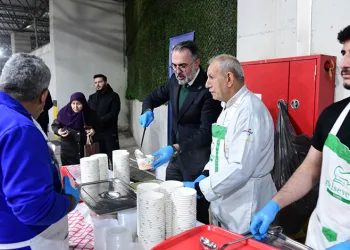Kestel’de geleneksel sokak iftarı