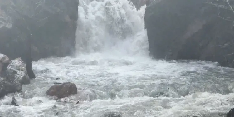 Osmaniye’de yağmurun bereketi Karaçay Vadisi’ni coşturdu