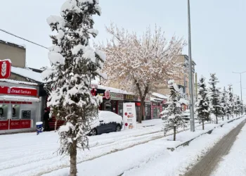 Patnos’ta kar sürprizi: İlçe merkezine 40 cm kar yağdı
