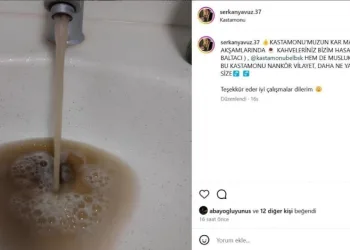 Kastamonu’da musluk suyunun sürekli bulanık akmasına tepki