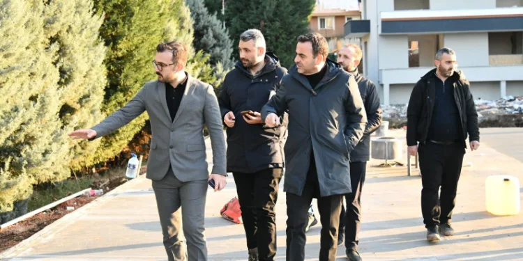 Yeşilyurt Millet Bahçesi’nde çalışmalar hızlandı