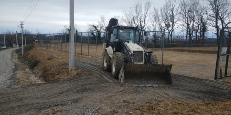 Akbıyıklar köyünde alt yapı iyileştirildi