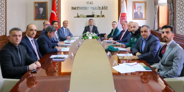 Bayburt’ta tarım toprakları için kurul toplandı