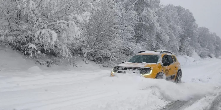 Artvin’in Şavşat ilçesinde eğitime kar engeli