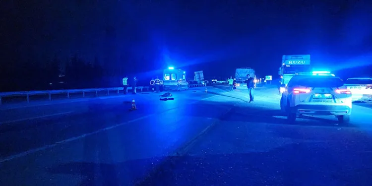 Mustafakemalpaşa’da aracın çarptığı yaya hayatını kaybetti