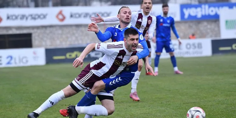 İnegölspor sahasında Erbaaspor’a 2-1 mağlup oldu
