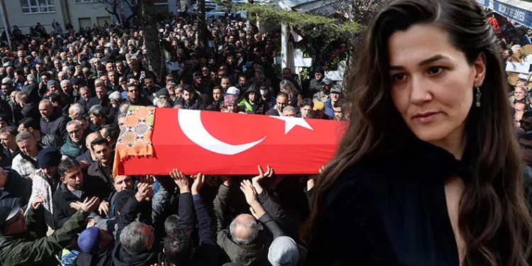 Öğrencisi tarafından öldürülen Fatma Nur öğretmene veda