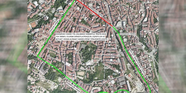 Bursa’da trafik düzenlemesi
