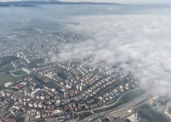 Sis Bursa’nın yarısını yuttu