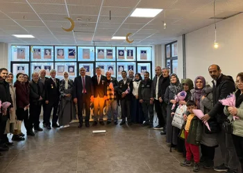 Öğrenciler ve şehit aileleri aynı sofrada buluştu