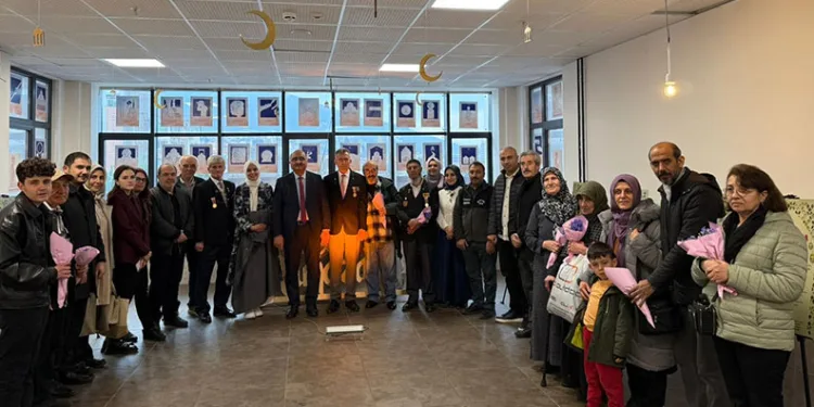 Öğrenciler ve şehit aileleri aynı sofrada buluştu