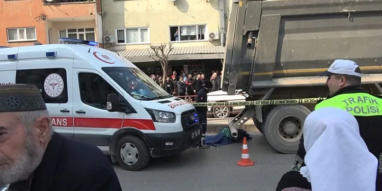 Yalova’da kamyonun ezdiği yaşlı adam hayatını kaybetti