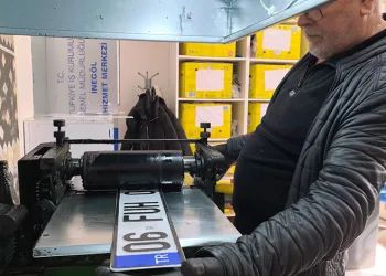 Bursa’da APP plaka denetimi sonrası kuyruk oluştu