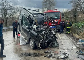 Kamyon ile kamyonet kafa kafaya çarpıştı: 2 ölü, 2 yaralı