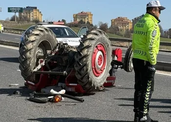Bolu’da traktör devrildi: 1 ölü
