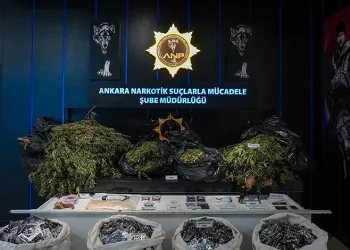 Ankara’da narkotik operasyonu: 105 gözaltı