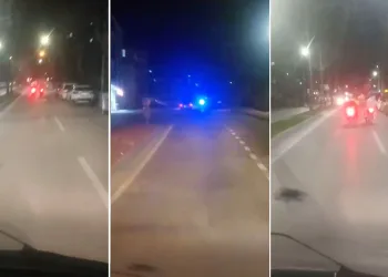 Bursa’da ‘dur’ ihtarına uymayan motosikletli yakalandı