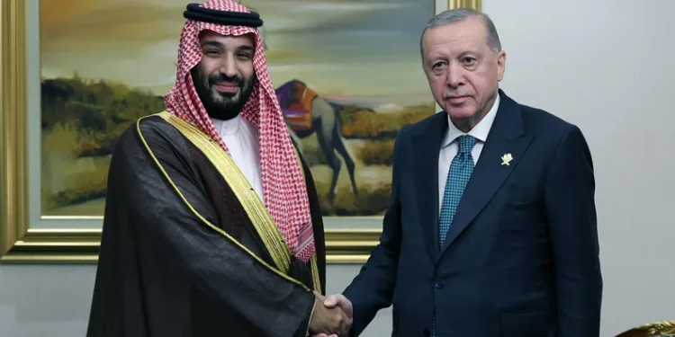 Cumhurbaşkanı Erdoğan, Suudi Arabistan Veliaht Prensi Muhammed bin Selman ile görüştü