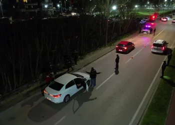 Bursa’da gürültü ve kural ihlali yapan sürücülere ceza yağdı