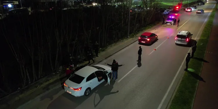 Bursa’da gürültü ve kural ihlali yapan sürücülere ceza yağdı