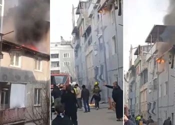 Bursa’da çatı yangını paniği
