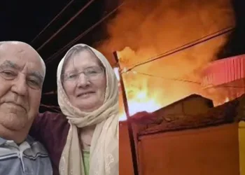 Yangında ölen çift ile ilgili kundaklama iddiası