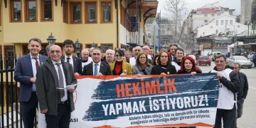 Bursa Tabip Odası’ndan “Sağlık Hakkı” yürüyüşü