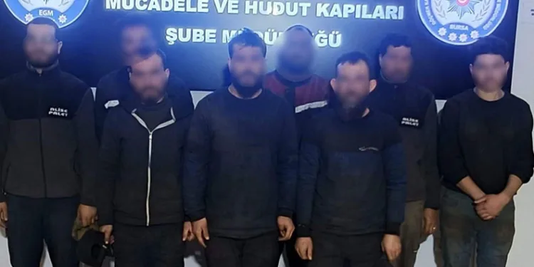 Bursa’da geniş kapsamlı göçmen operasyonu