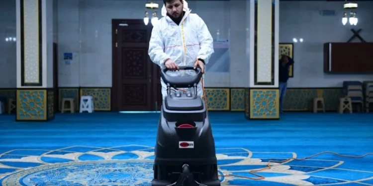 Kestel’de camiler Ramazan Bayramı’na hazırlanıyor