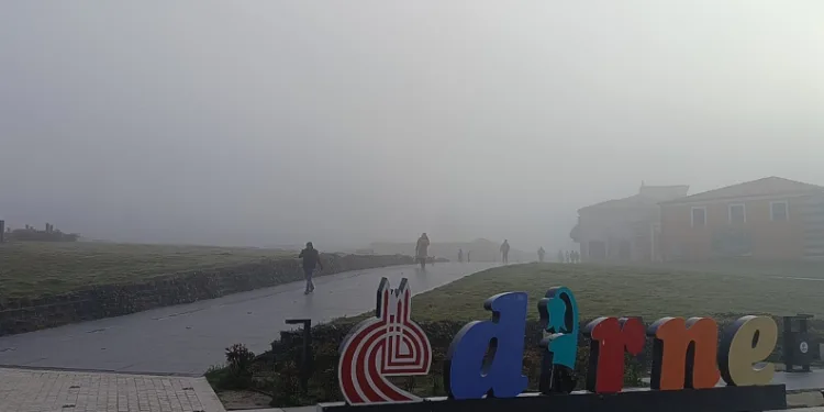 Edirne’de sis etkili oldu, Selimiye gözden kayboldu