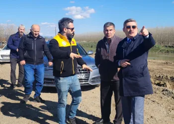 Düzce’de köy yollarında onarım ve bakım incelemesi yapıldı