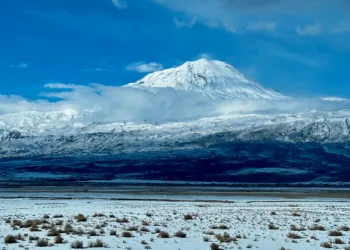 Ağrı Dağı ihtişamıyla göz kamaştırıyor