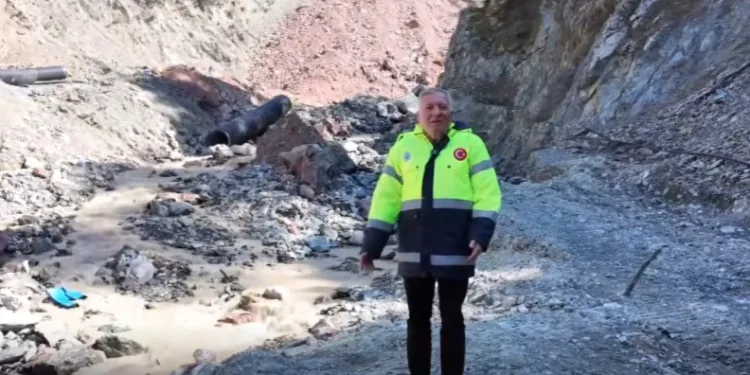 Honaz’da sel baskını sulama tesislerine zarar verdi