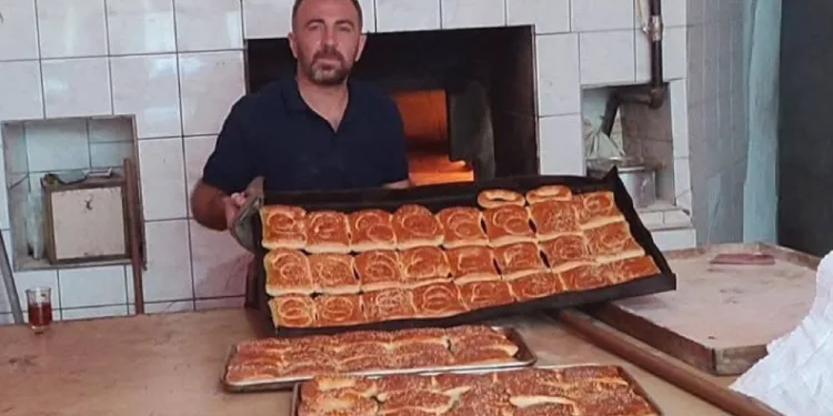 Çermik çöreğine Ramazan ayında yoğun ilgi