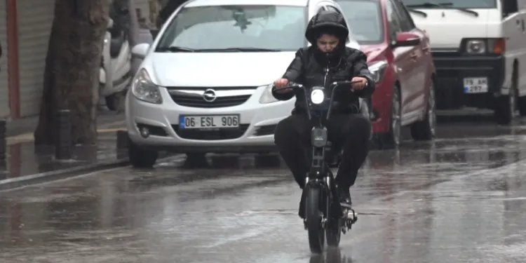 Kilis’te yağış etkili oluyor