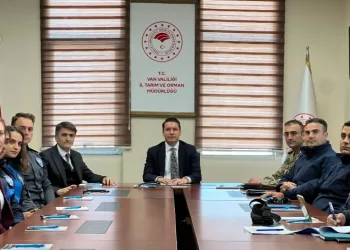 Van’da inci kefali av yasağı öncesi komisyon toplantısı yapıldı