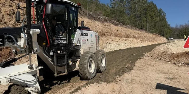 Sinop’ta heyelanla mücadele